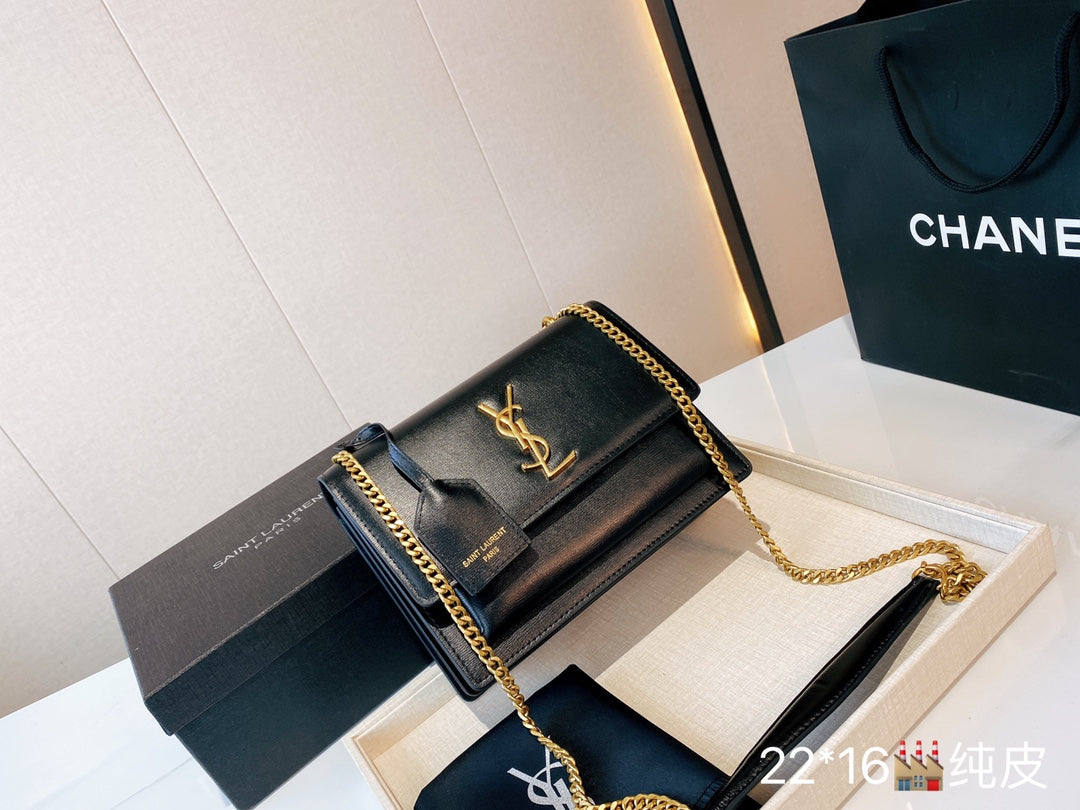 YSL Medium Chain Shoulder Bag