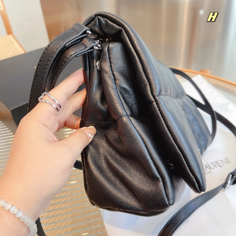 YSL Postman thick gold chain Bag
