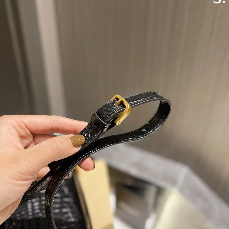 YSL Loulou Leather Shoulder Bag
