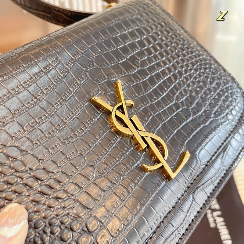 YSL Sunset Medium Monogram Crossbody Bag