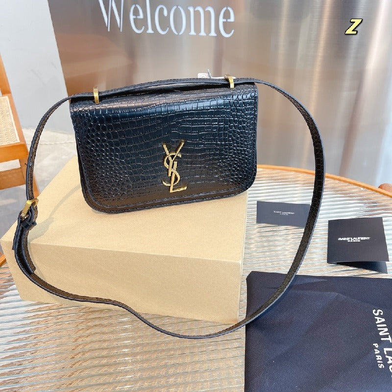 YSL Sunset Medium Monogram Crossbody Bag