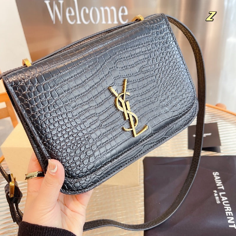 YSL Sunset Medium Monogram Crossbody Bag