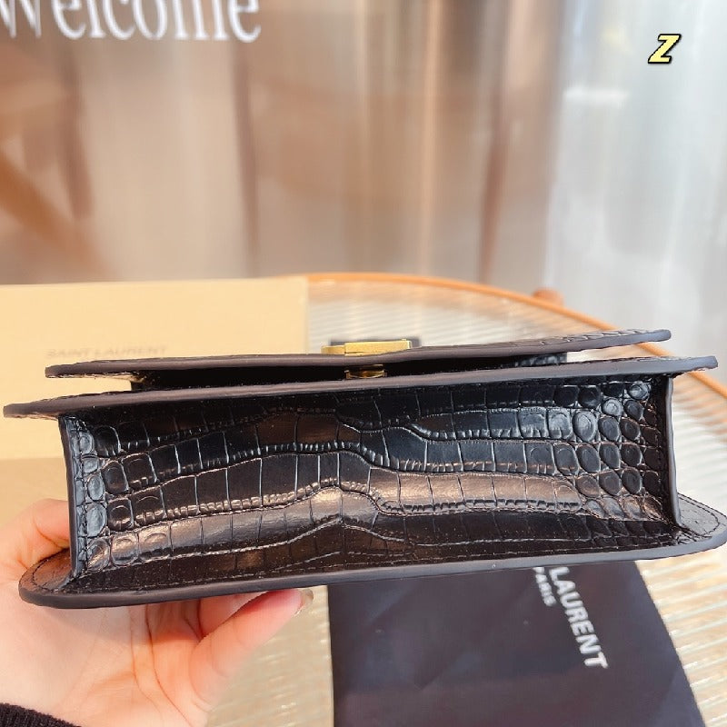 YSL Sunset Medium Monogram Crossbody Bag
