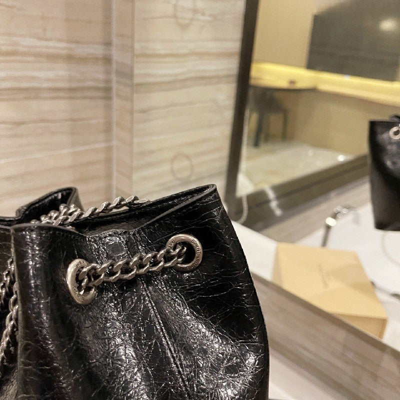 YSL Saint Laurent Grained Leather Bag