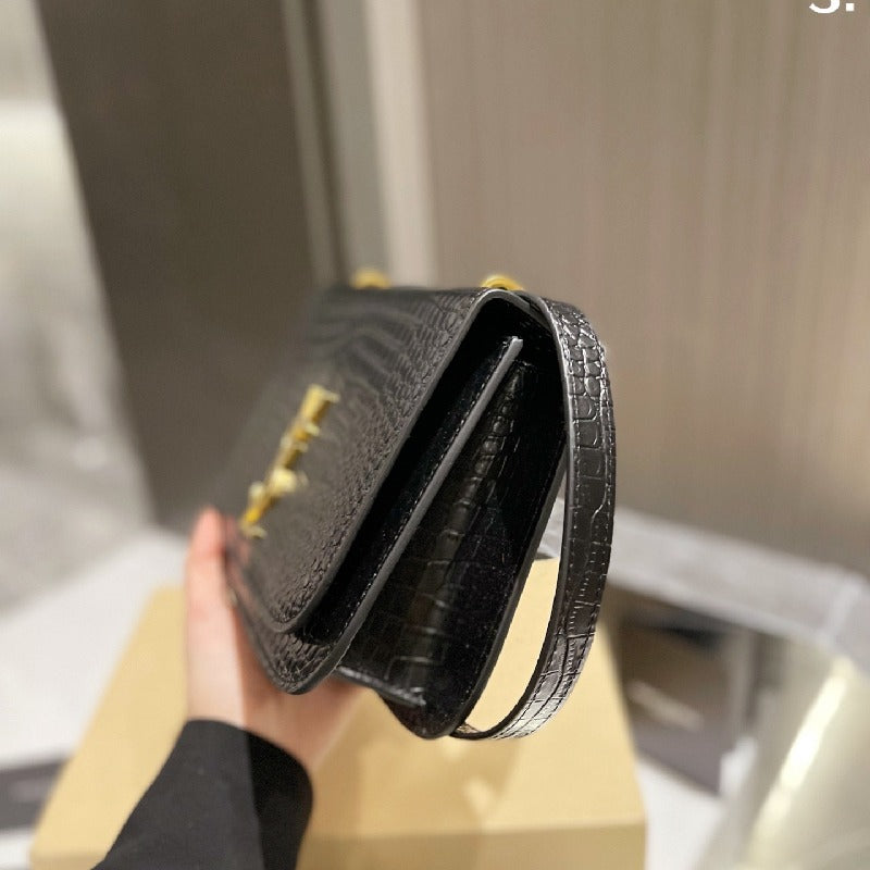 YSL Loulou Leather Shoulder Bag