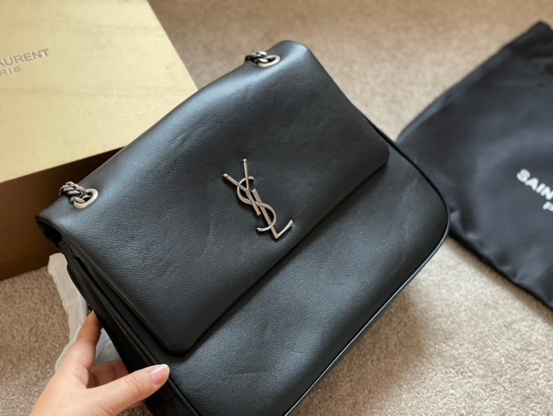 YSL Postman thick gold chain Bag