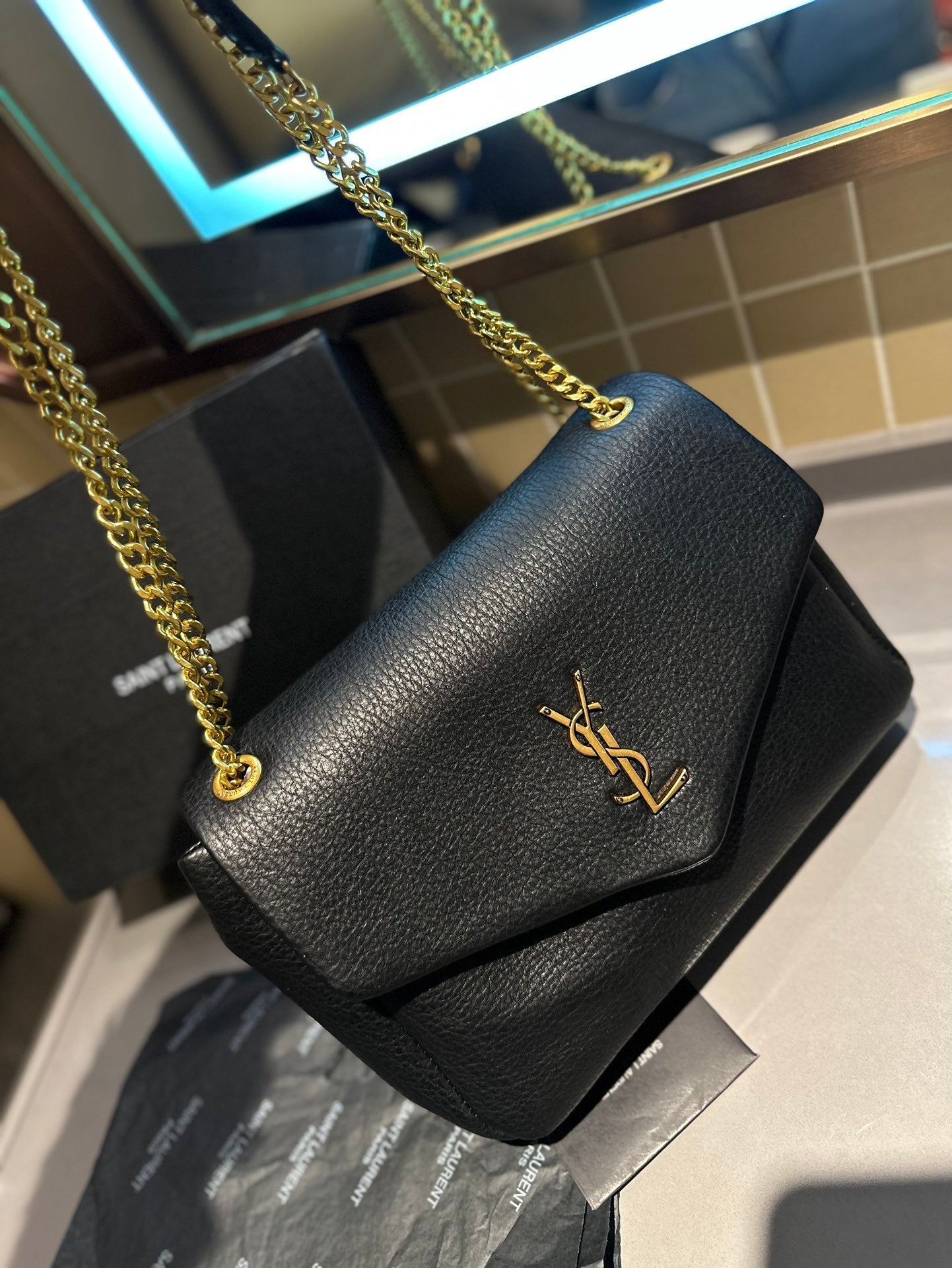 YSL Saint Laurent Medium Calypso Bag