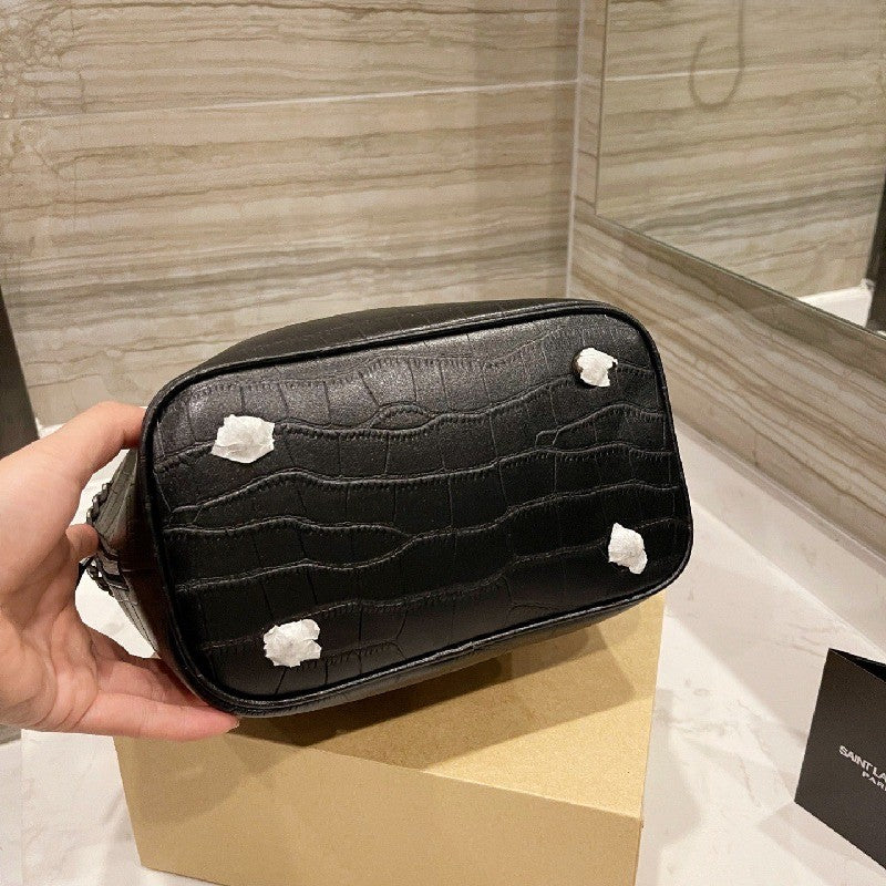 YSL Saint Laurent Grained Leather Bag