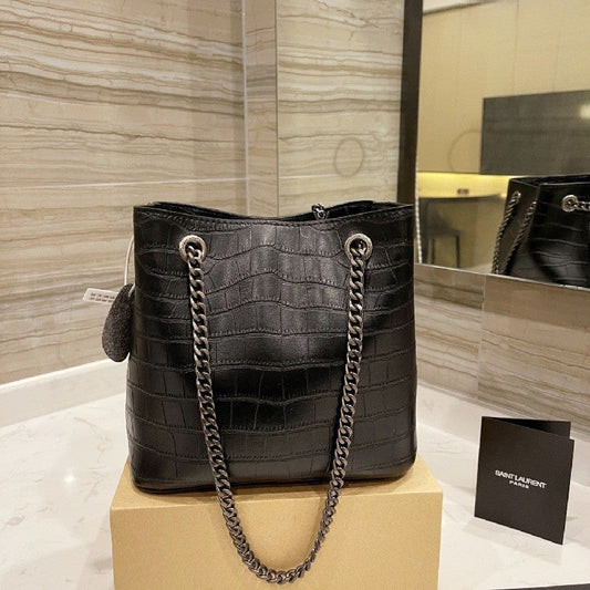 YSL Saint Laurent Grained Leather Bag