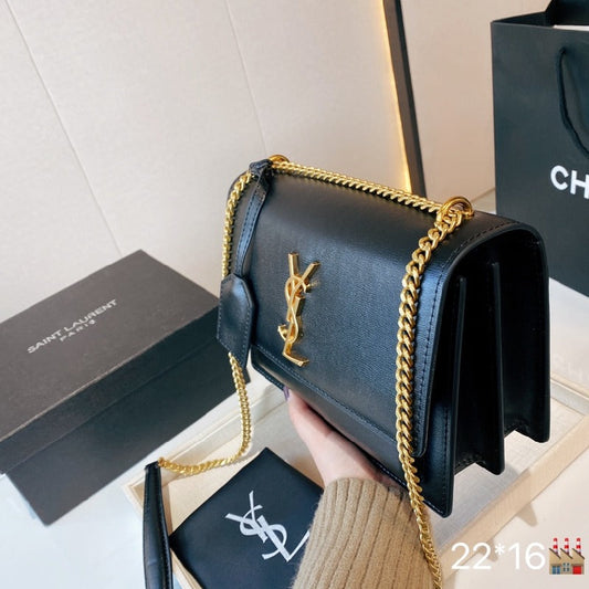 YSL Medium Chain Shoulder Bag