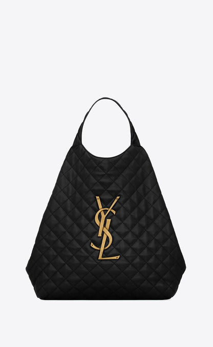 Saint Laurent ICARE MAXI SHOPPING BAG IN QUILTED LAMBSKIN
